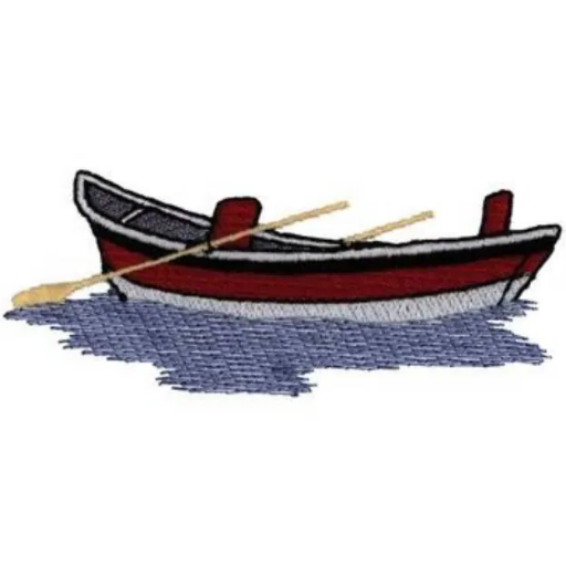 skiffs boats to machine embroidery