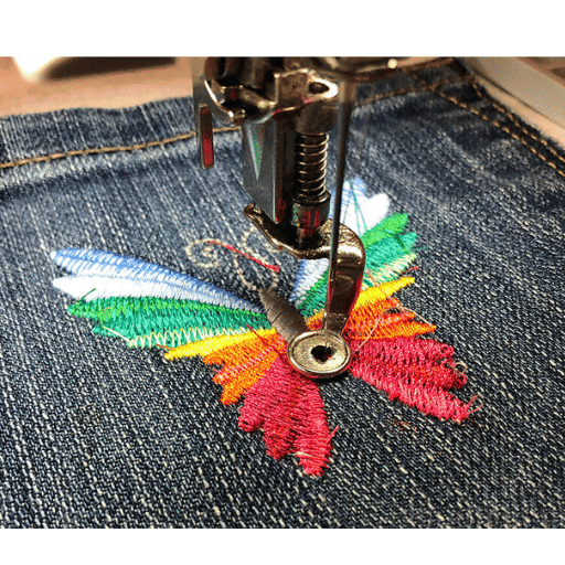 how to embroider with an embroidery machine