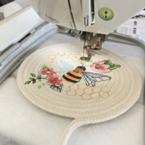 how to embroider with an embroidery machine