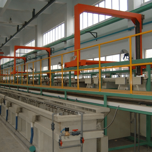 How does electroplating machine work?