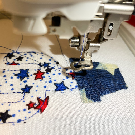 machine embroidery applique