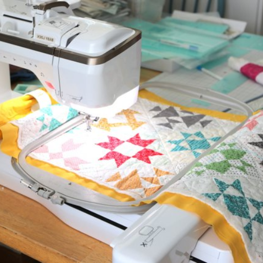 How to Transcript Your Quilting Designs with an Embroidery Machine?