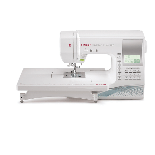 Sewing machine for quilting and embroidery
