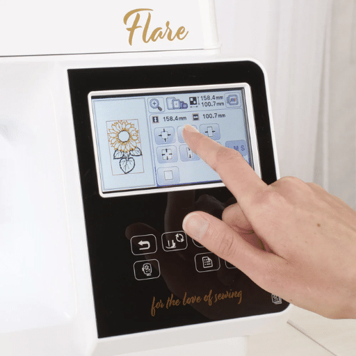 Exploring the Built-in Features of the Flare Embroidery Machine