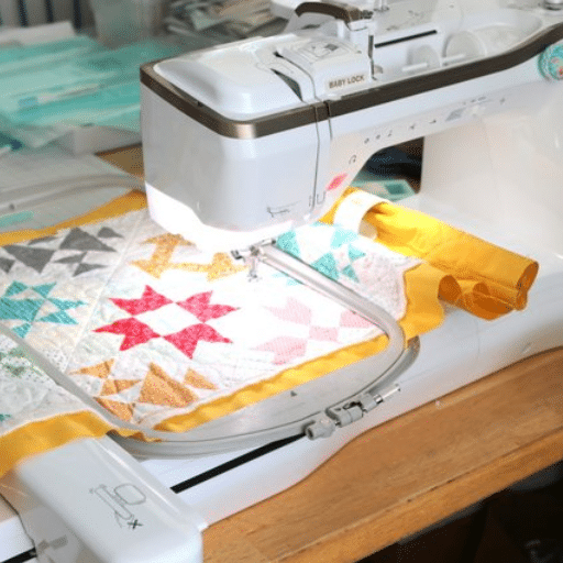 How Can You Quilt with a Machine Embroidery Setup