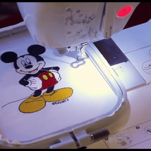 How Does the Brother PE540D Embroidery Machine Work with Disney Characters