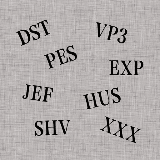 What Are the Main Types of Embroidery File Formats