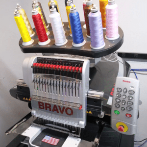 What Makes the Melco Bravo Stand Out as a Professional Embroidery Machine
