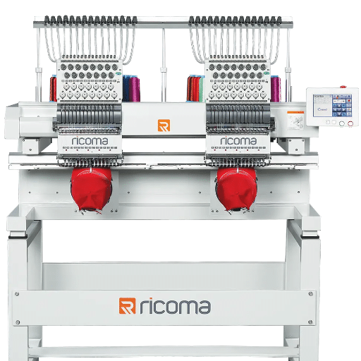 What are the different types of Ricoma embroidery machines available_