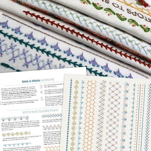 Where can you access Borders Machine Embroidery Designs instantly