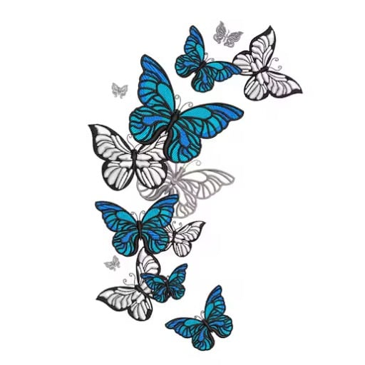 How to Customize Mini Butterfly Embroidery Designs?