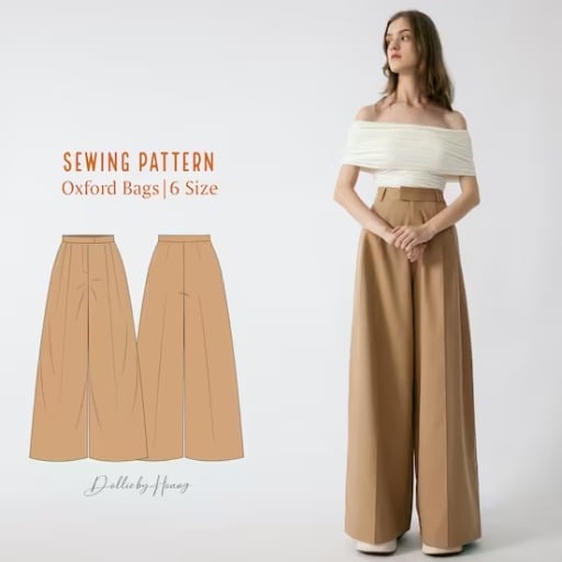 What Adjustments Can Be Made to a Wide Leg Pants Pattern?