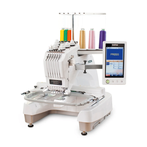 How Does the PR655 Enhance Embroidery Features