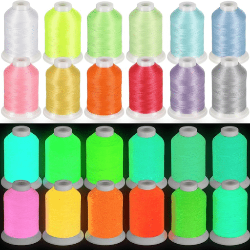 What Are the Colors Available in Glow in the Dark Threads