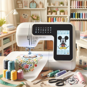 What is an Embroidery Machine with Disney Designs