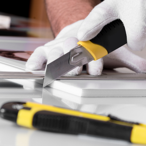 How can PVC be safely cut and processed