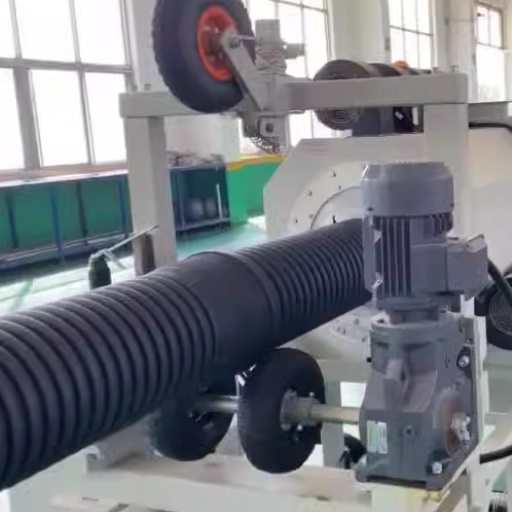 How does temperature affect HDPE material properties during extrusion