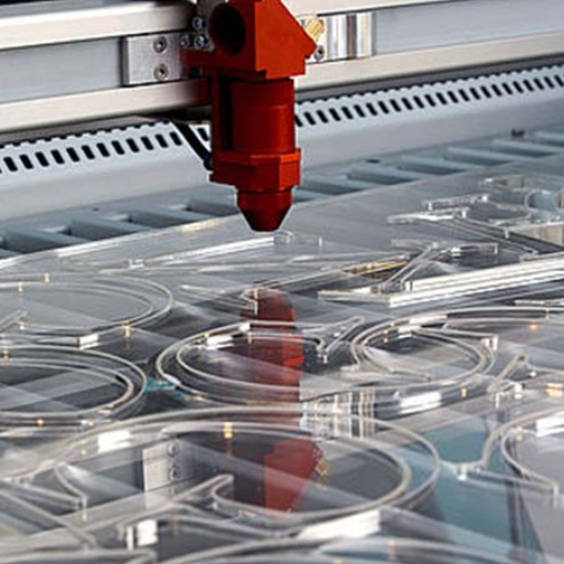 What are safe alternatives to laser cutting PVC