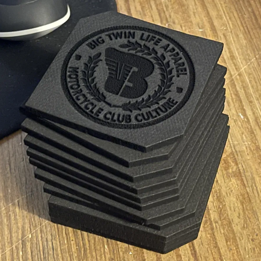 What are some creative applications for laser-cut foam?