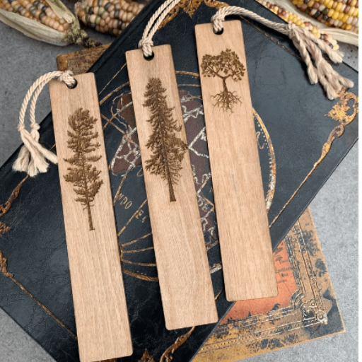 What are some creative wood laser engraving project ideas?