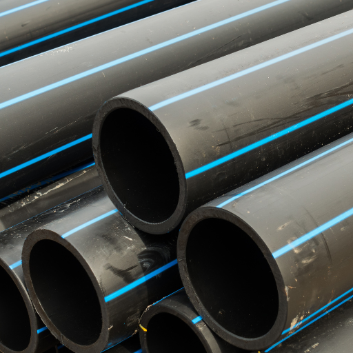 What factors influence the service life of HDPE pipes