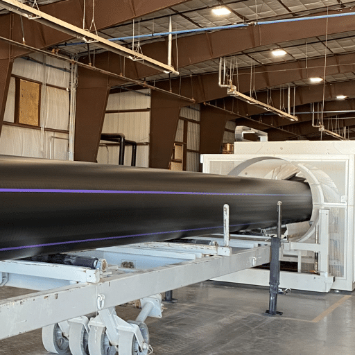 What is HDPE pipe extrusion and why is temperature control crucial