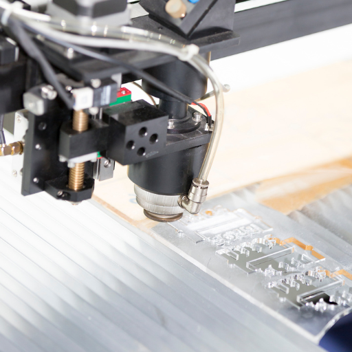 What materials can be cut or engraved with a CO2 laser