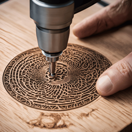 What safety considerations should I keep in mind when laser engraving wood?