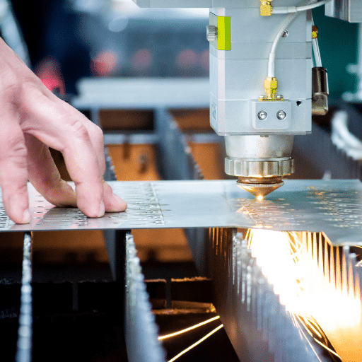 What safety measures are essential when operating laser cutters