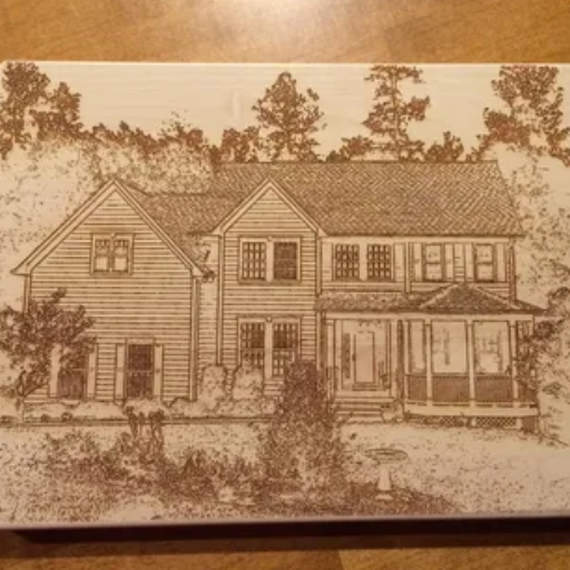 photo laser engraving