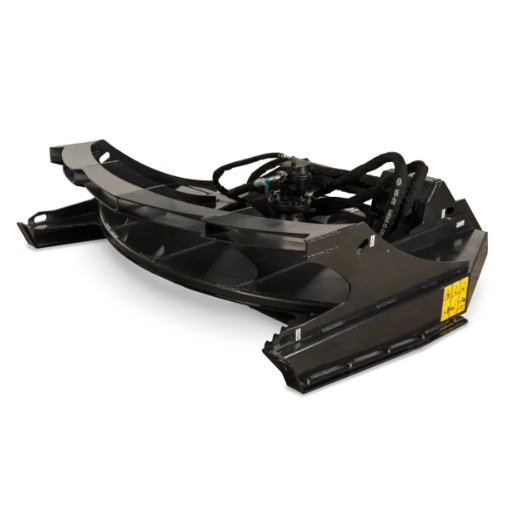 Skid Steer with Brush Hog Attachment