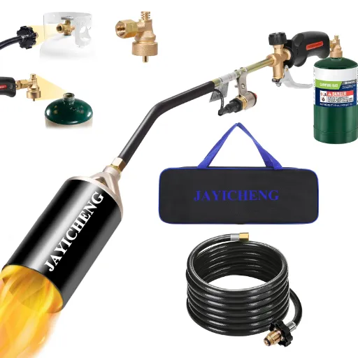 Using a Weed Torch Safely
